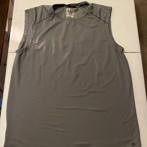 Gray Russell size medium cut off shirt